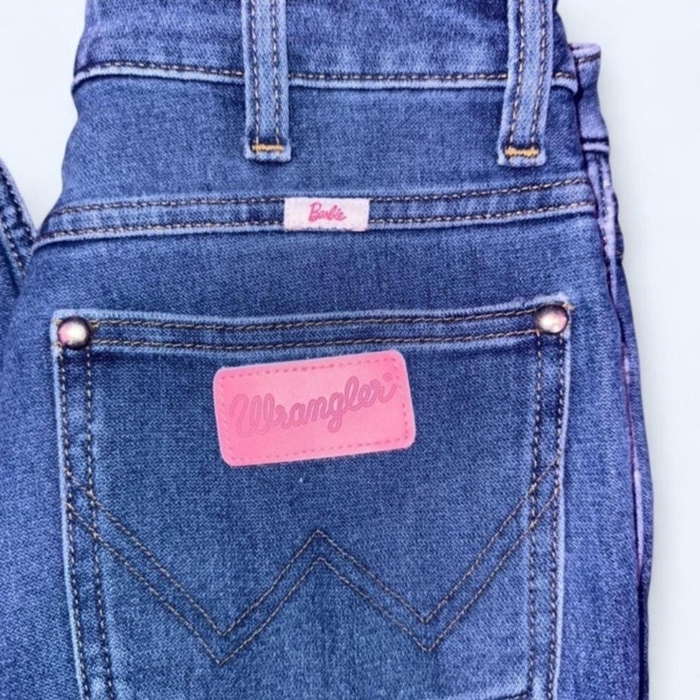 Wrangler "BARBIE"Women's Classic Blue Overalls